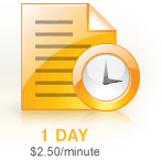 This is our highest quality product, with the fastest turnaround. 24 hour turnaround is guaranteed. 1 day Transcription